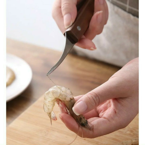 loại bỏ tĩnh mạch tôm