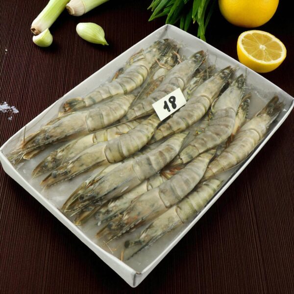 Tôm Sú Khánh Long – Size 18 (Hộp 18 con)